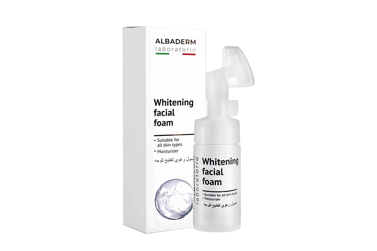WHITENING FACIAL FOAM - ALBADERM - Skincare Products