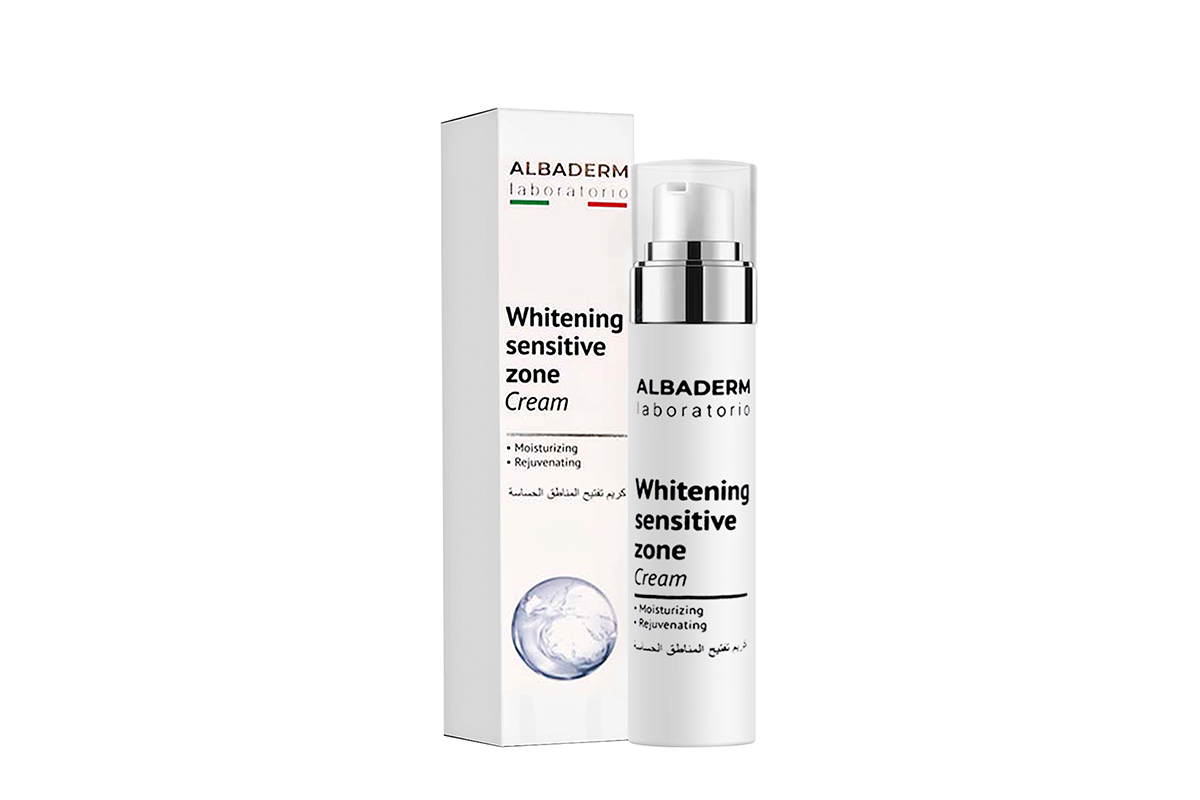 WHITENING SENSITIVE ZONE CREAM - ALBADERM - Skincare Products