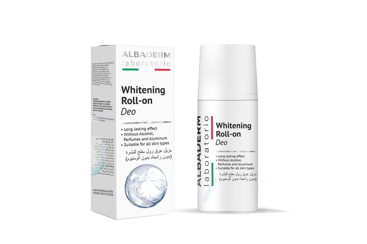 WHITENING ROLL ON DEO - ALBADERM - Skincare Products