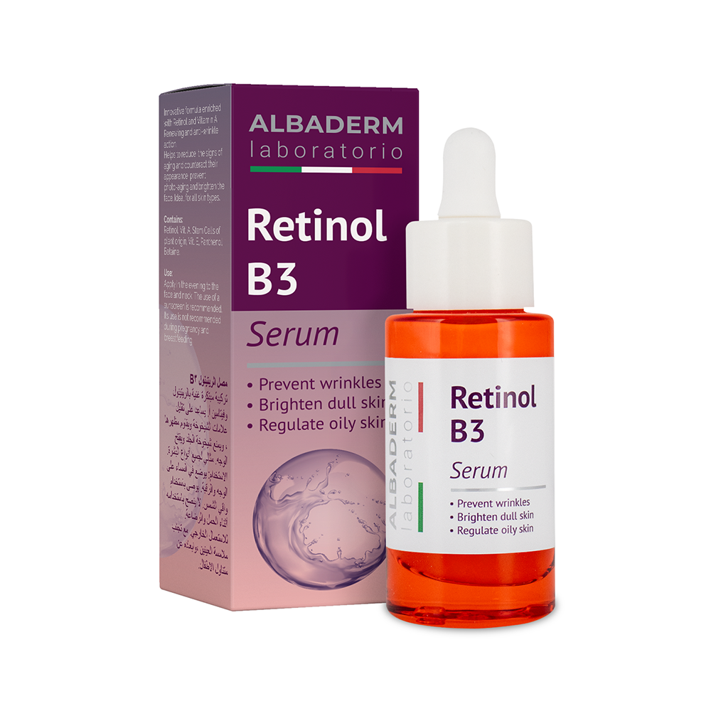 Retinol B3 Serum - ALBADERM - Skincare Products