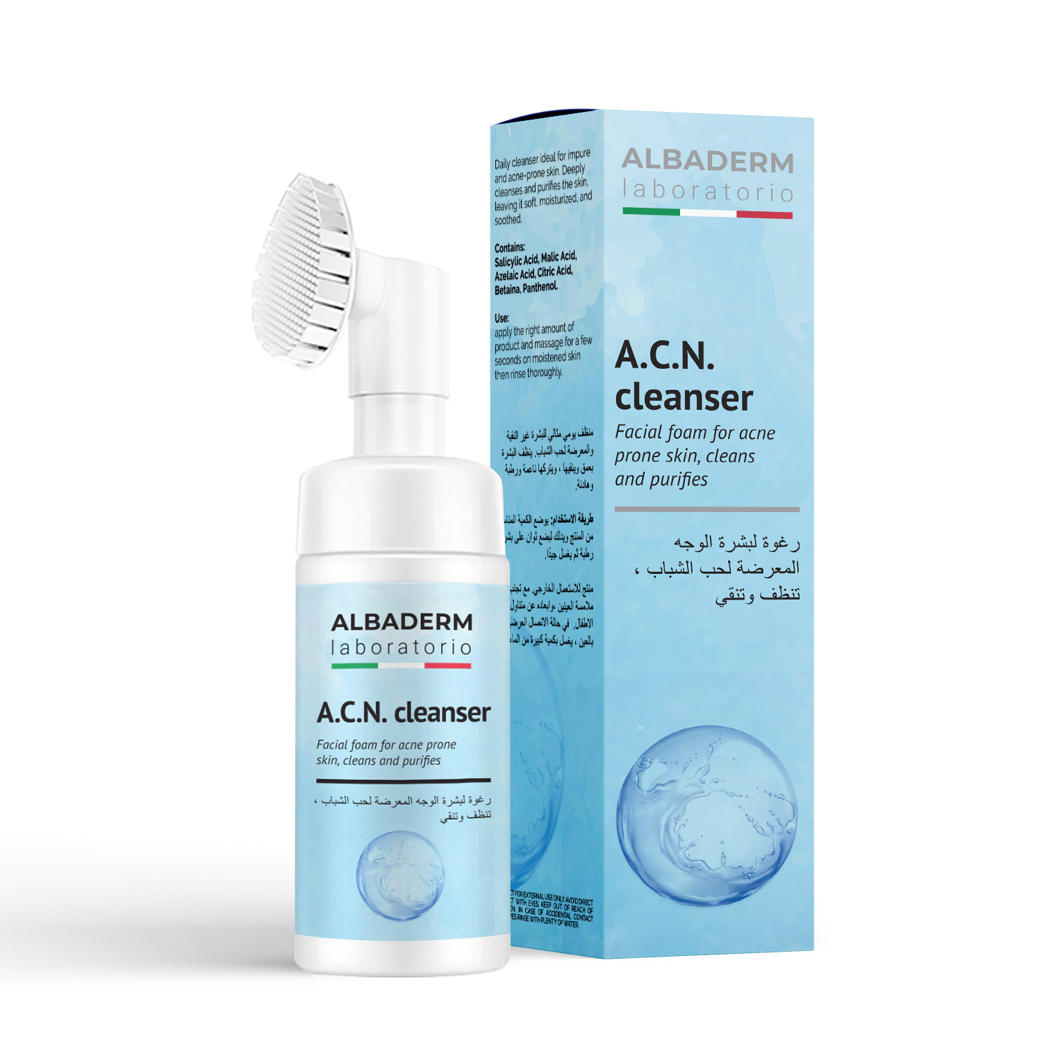 A.C.N. Cleanser Facial foam For acne Prone Skin