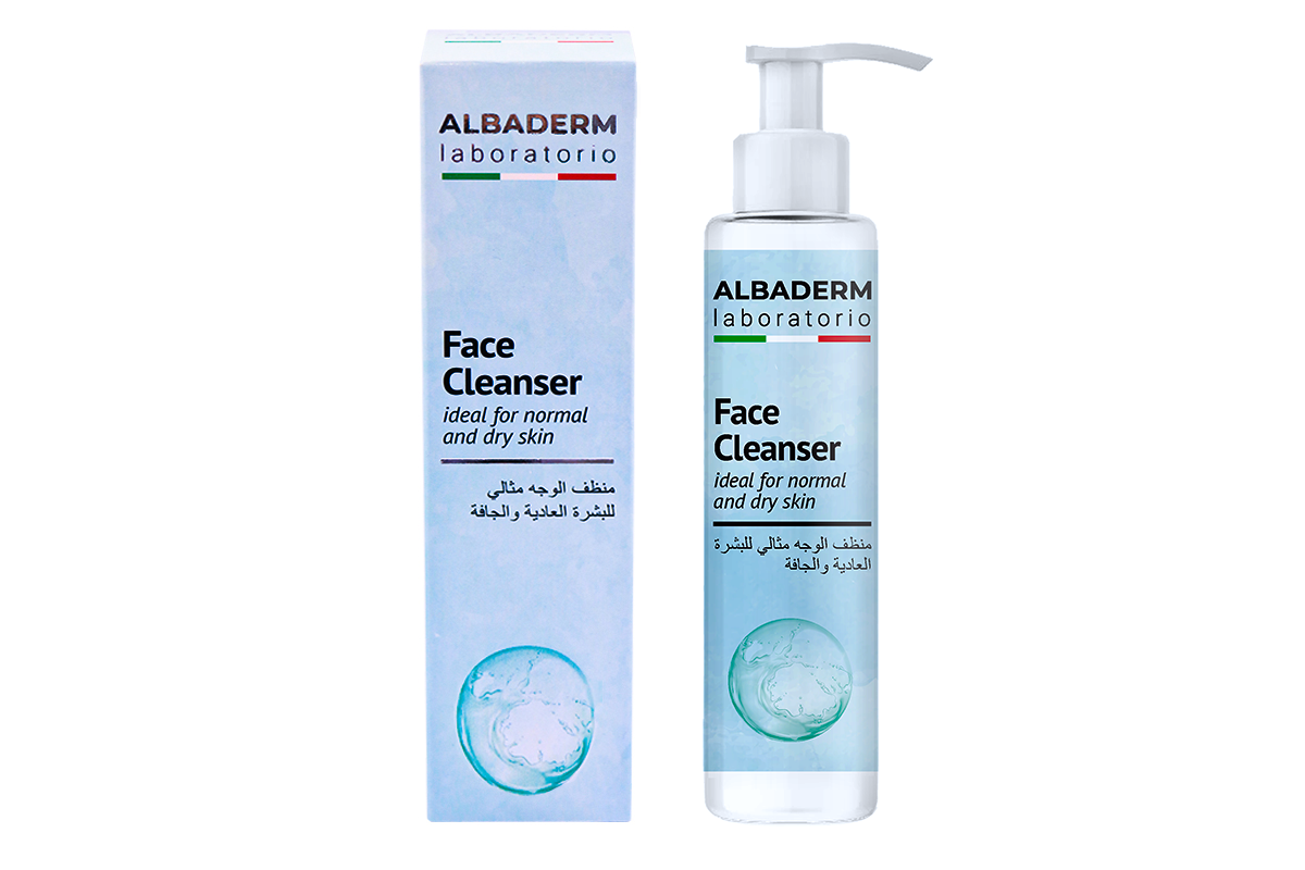 Face Cleanser For Normal and Dry skin - Albaderm Products