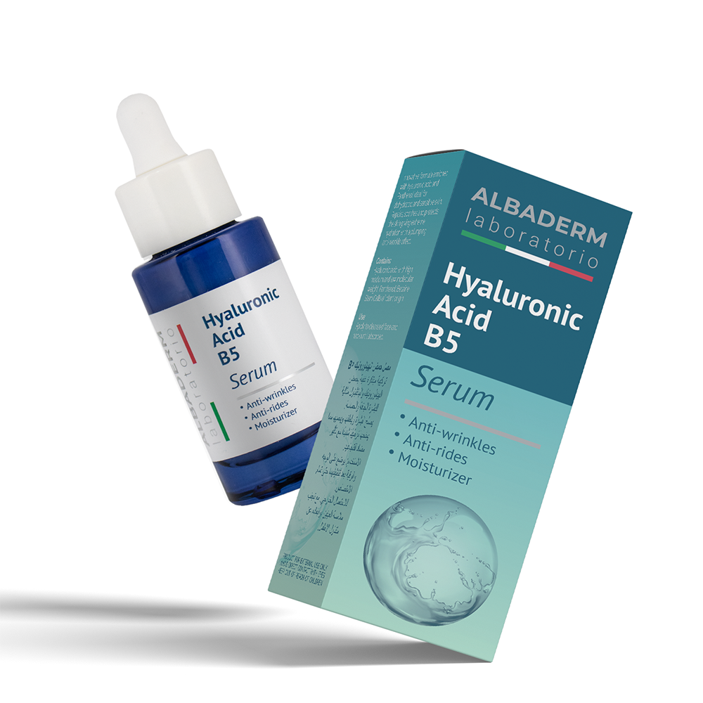 Hyaluronic Acid B5 Serum - ALBADERM Middle East - Skincare Products