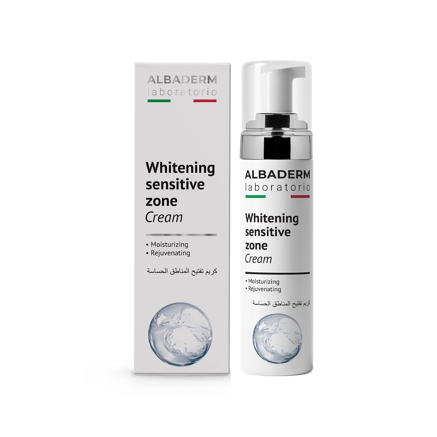 WHITENING SENSITIVE ZONE CREAM - ALBADERM Middle East - Skincare Products